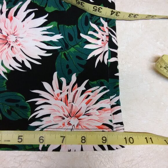 Karen Kane soft pants NWT tropics print size large L - new with tags - Picture 13 of 15